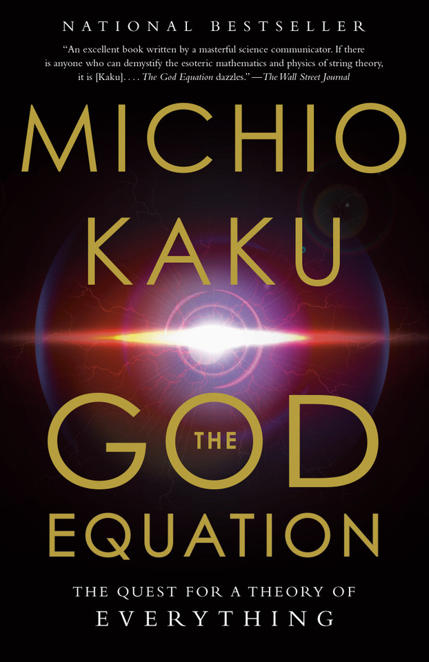 The God Equation: The Quest for a Theory of Everything book cover by Michio Kaku