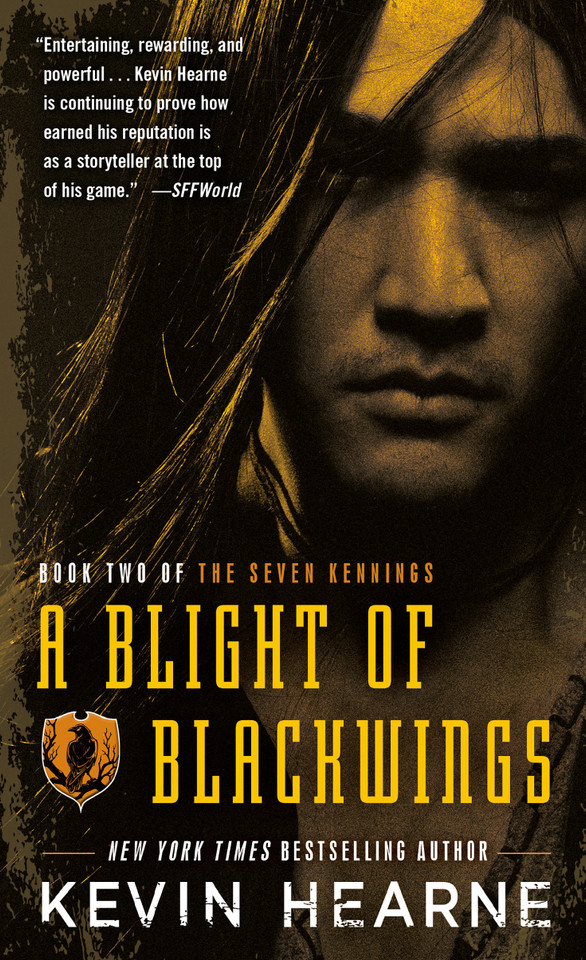 A Blight of Blackwings (The Seven Kennings) book cover by Kevin Hearne