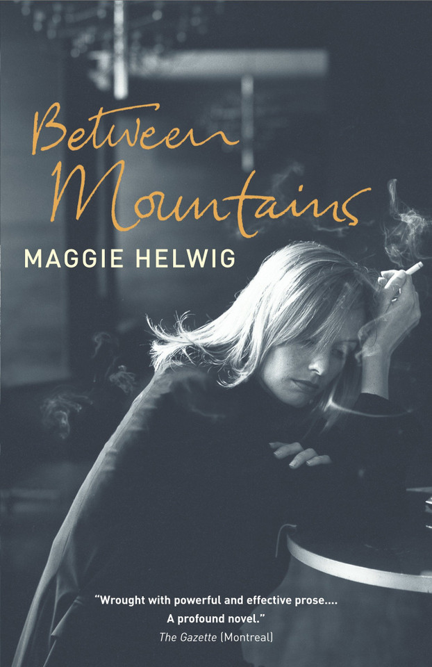 Between Mountains book cover by Maggie Helwig