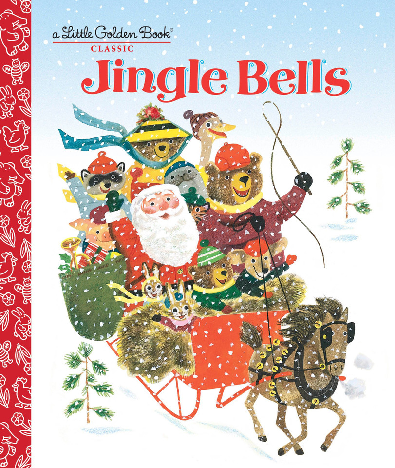 Jingle Bells: A Classic Christmas Book for Kids (Little Golden Book) book cover by Kathleen N. Daly