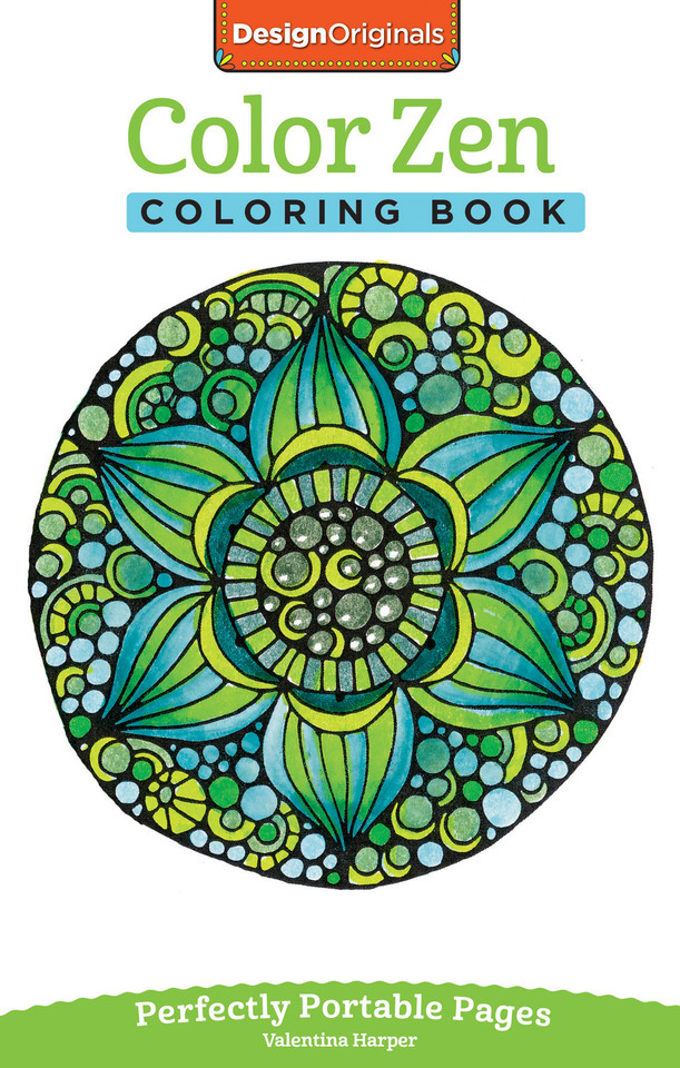 Color Zen Coloring Book: On-The-Go! Cover
