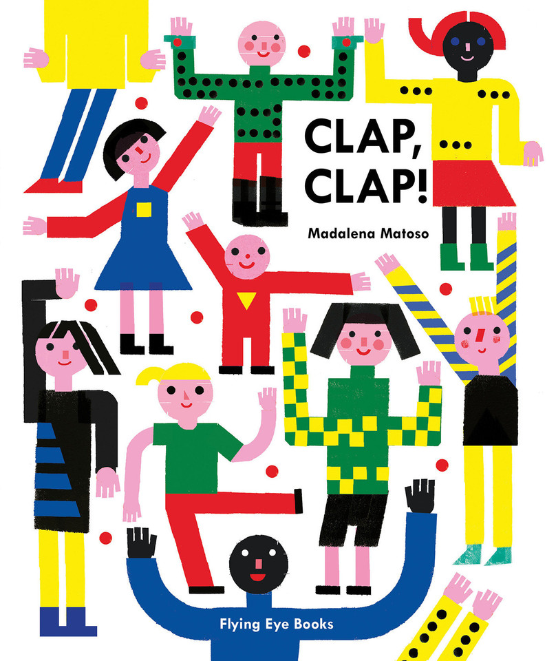 Clap, Clap! book cover by Madalena Matoso