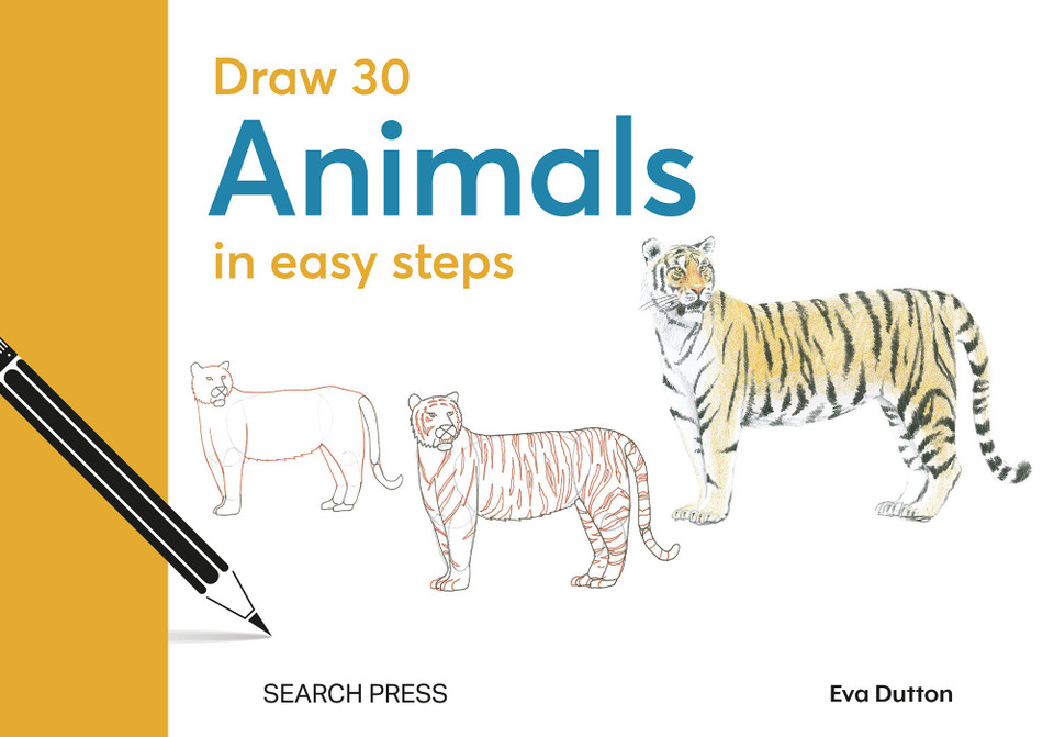Draw 30: Animals: in easy steps (Draw 30) book cover by Eva Dutton, Susie Hodge, Jonathan Newey