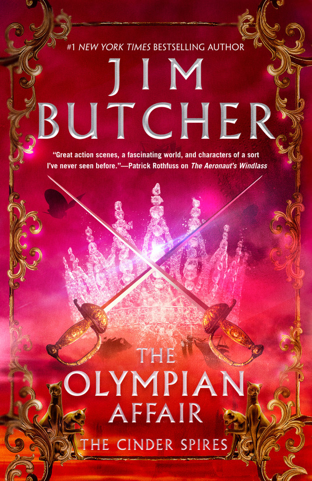 The Olympian Affair (The Cinder Spires) book cover by Jim Butcher