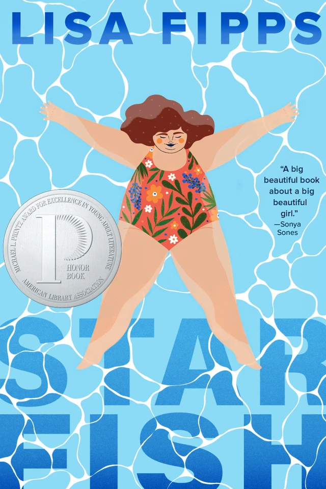 Starfish book cover by Lisa Fipps