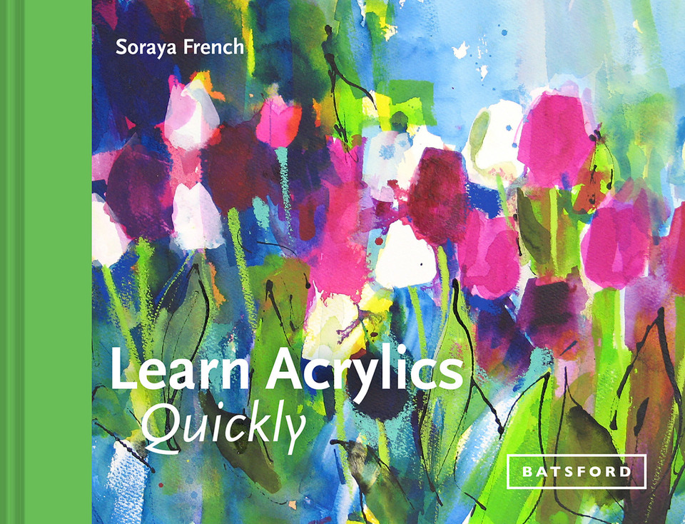Learn Acrylics Quickly book cover by Soraya French