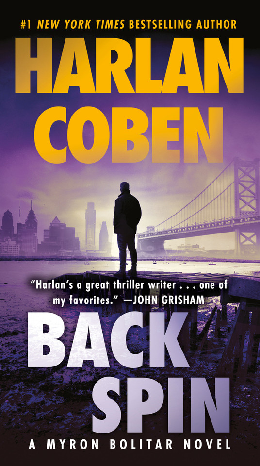 Back Spin: A Myron Bolitar Novel (Myron Bolitar) book cover by Harlan Coben