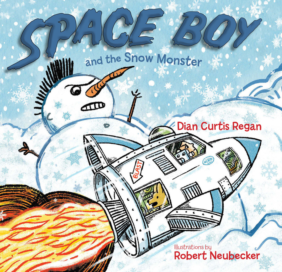 Space Boy and the Snow Monster (Space Boy) book cover by Dian Curtis Regan