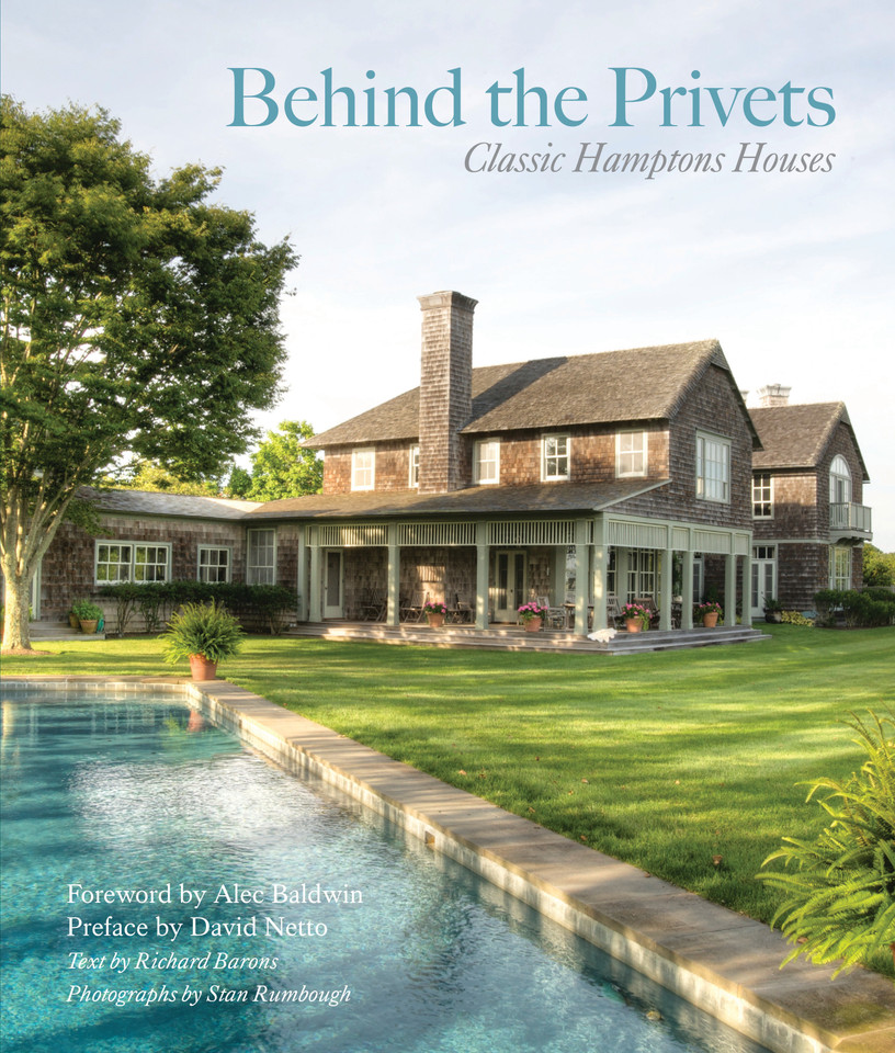 Behind the Privets: Classic Hamptons Houses book cover by Stanley Rumbough, Richard Barons