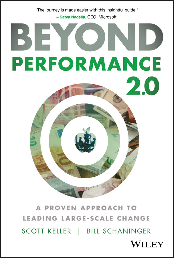 Beyond Performance 2.0: A Proven Approach to Leading Large-Scale Change book cover by Scott Keller, Bill Schaninger