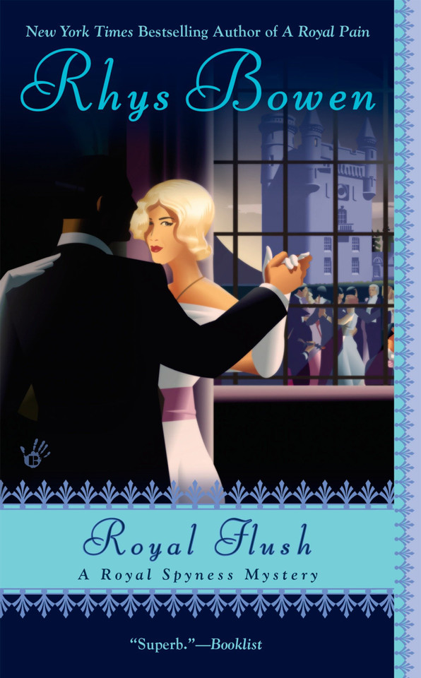 Royal Flush (A Royal Spyness Mystery) book cover by Rhys Bowen
