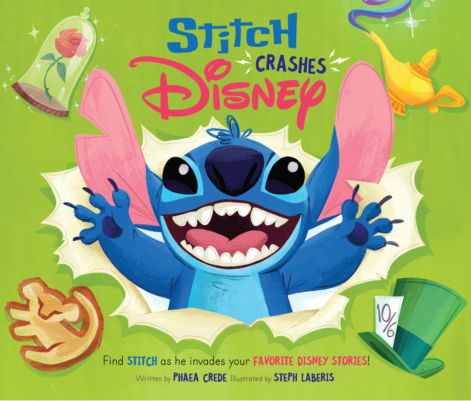 Stitch Crashes Disney book cover by Disney Books