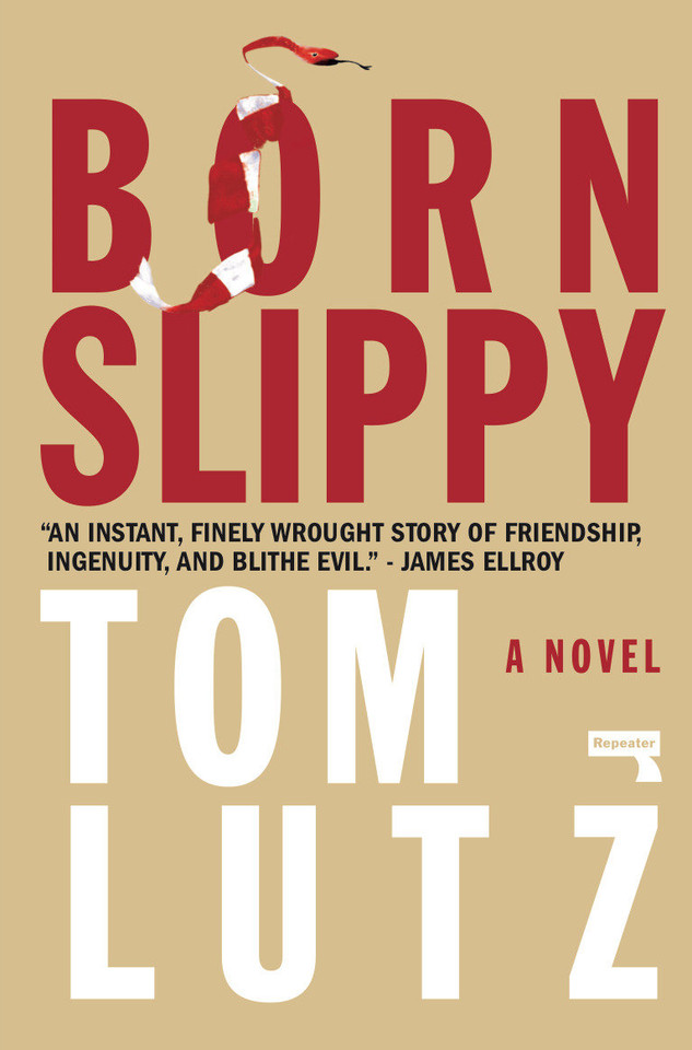 Born Slippy book cover by Tom Lutz