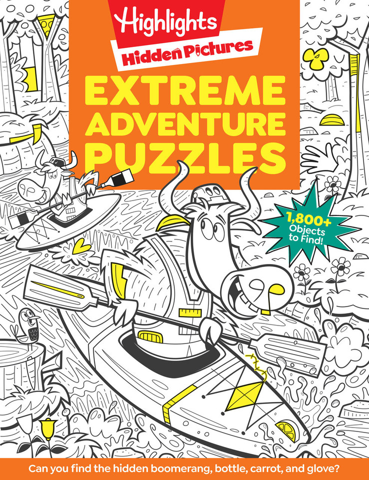 Extreme Adventure Puzzles (Highlights Hidden Pictures) book cover by 