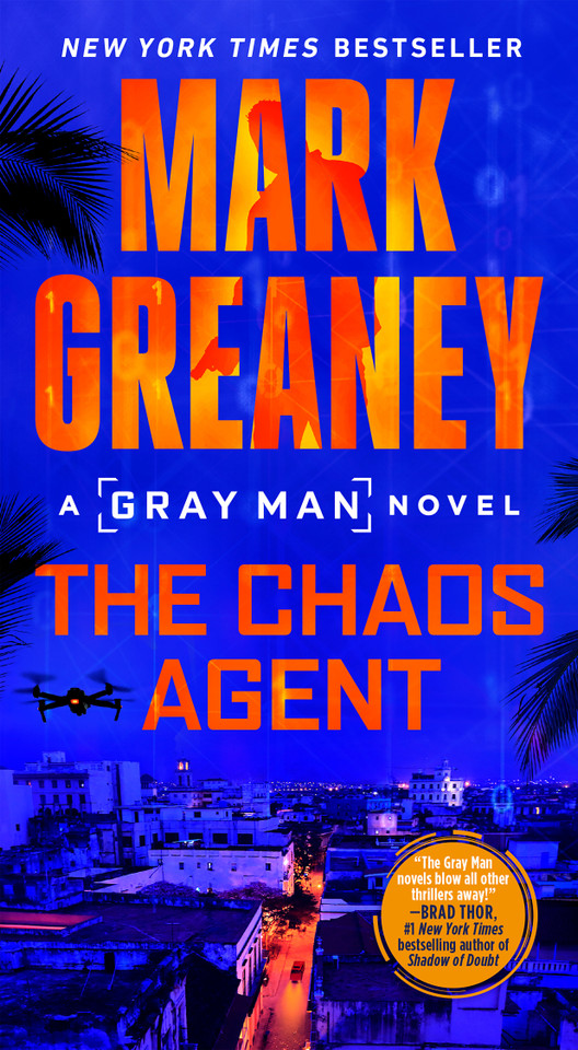The Chaos Agent (Gray Man) book cover by Mark Greaney
