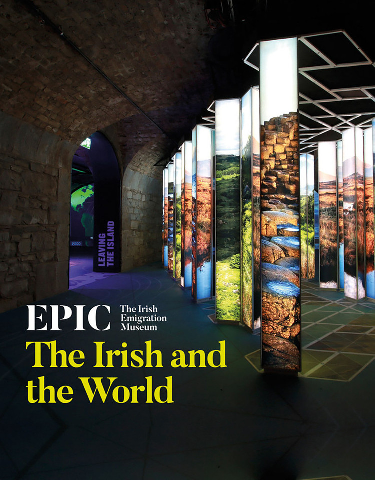 EPIC: The Irish Emigration Museum: The Irish and the World book cover by Nathan Mannion