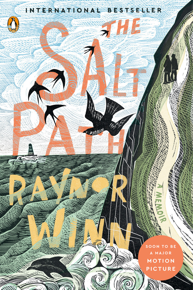 The Salt Path: A Memoir book cover by Raynor Winn