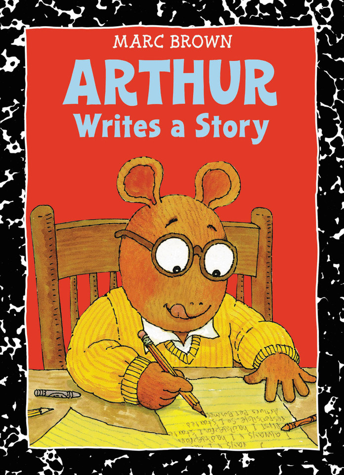 Arthur Writes a Story: An Arthur Adventure book cover by Marc Brown