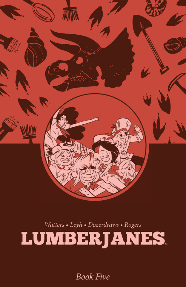 Lumberjanes Book Five (Lumberjanes) book cover by Shannon Watters, Kat Leyh