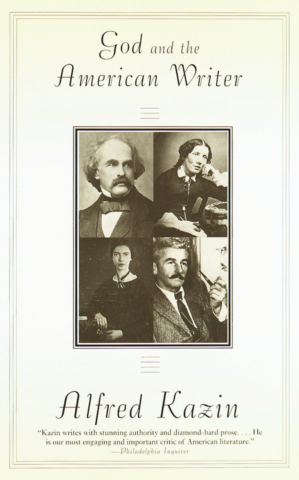 God and the American Writer book cover by Alfred Kazin
