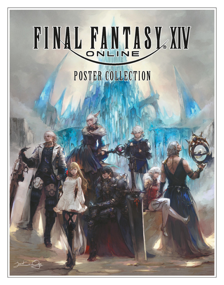 Final Fantasy XIV Poster Collection (Final Fantasy XIV) book cover by Square Enix