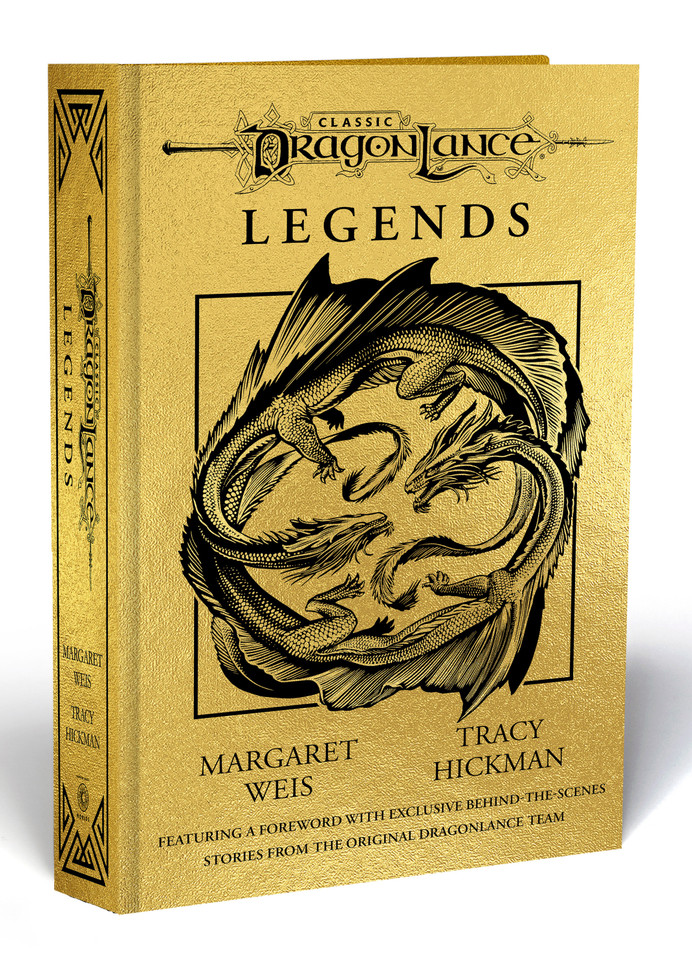 Dragonlance Legends (Dragonlance Legends) book cover by Margaret Weis, Tracy Hickman