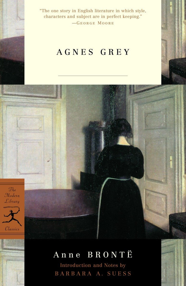 Agnes Grey (Modern Library Classics) book cover by Anne Bronte