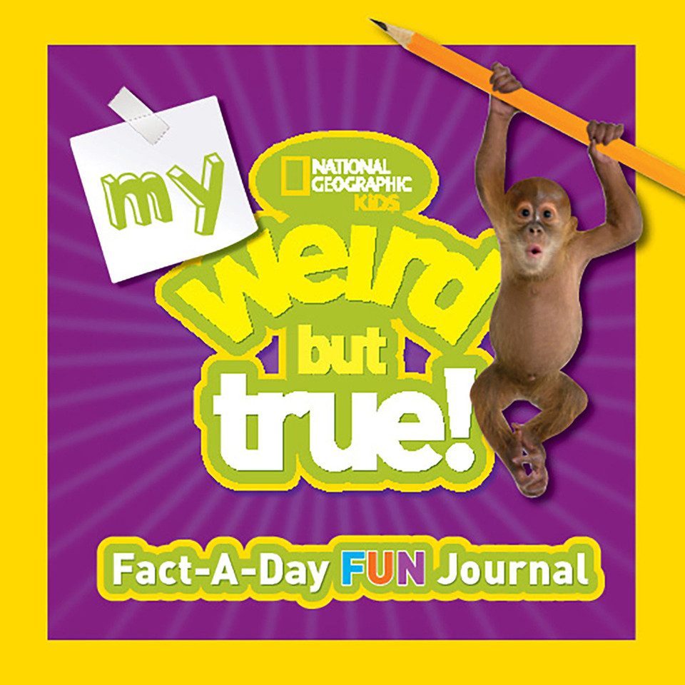 My Weird But True! Fact-a-Day Fun Journal (Weird But True!) book cover by National Geographic Kids