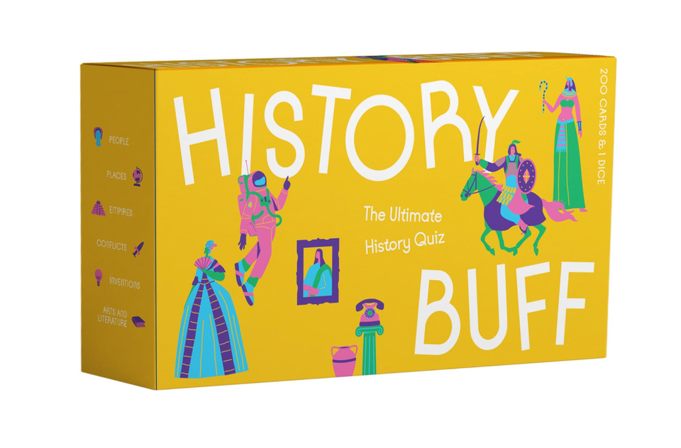 History Buff: The Ultimate History Quiz book cover by Lucy Heaver