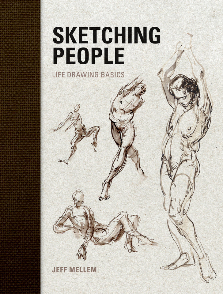 Sketching People: Life Drawing Basics book cover by Jeff Mellem
