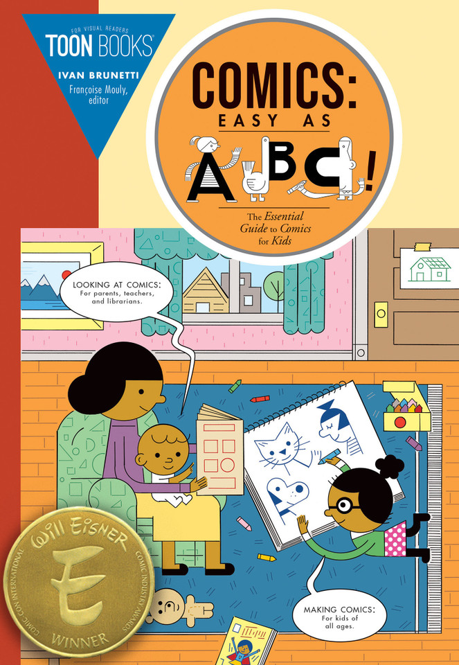 Comics: Easy as ABC: The Essential Guide to Comics for Kids book cover by Ivan Brunetti