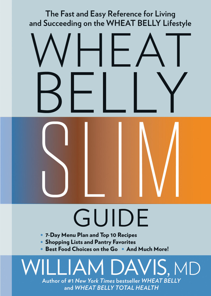Wheat Belly Slim Guide: The Fast and Easy Reference for Living and Succeeding on the Wheat Belly Lifestyle (Wheat Belly) book cover by William Davis