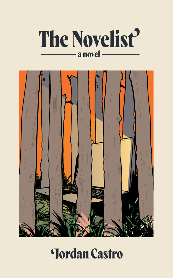 The Novelist: A Novel book cover by Jordan Castro