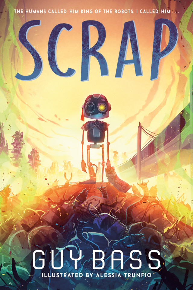Scrap book cover by Guy Bass