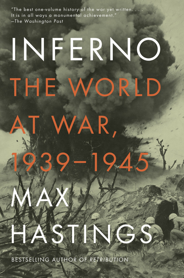 Inferno: The World at War, 1939-1945 book cover by Max Hastings