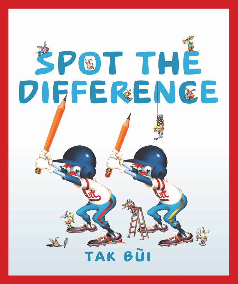 Spot the Difference book cover by Tak Bui