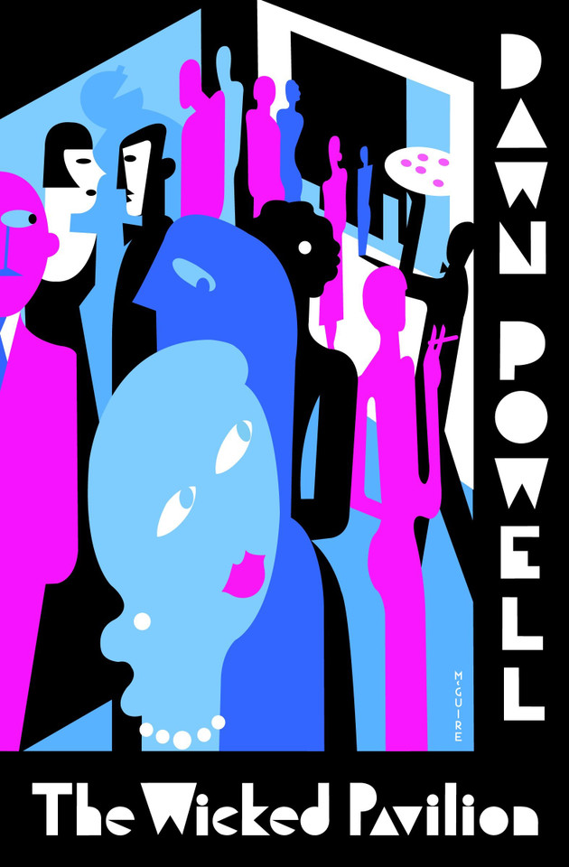 The Wicked Pavilion book cover by Dawn Powell