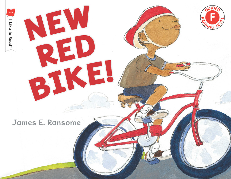 New Red Bike! (I Like to Read) book cover by James E. Ransome