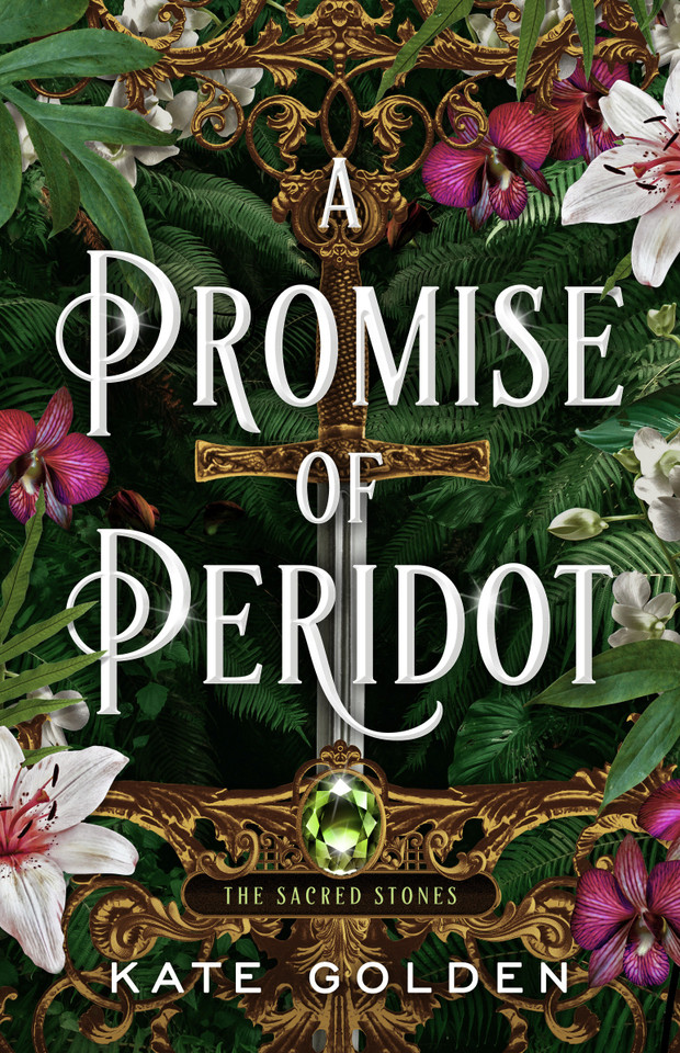 A Promise of Peridot (The Sacred Stones) book cover by Kate Golden
