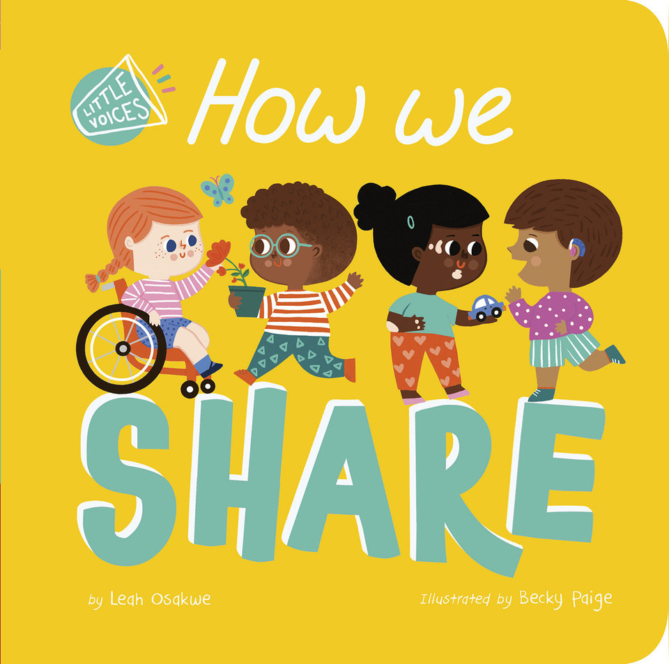 How We Share (Little Voices) book cover by Leah Osakwe