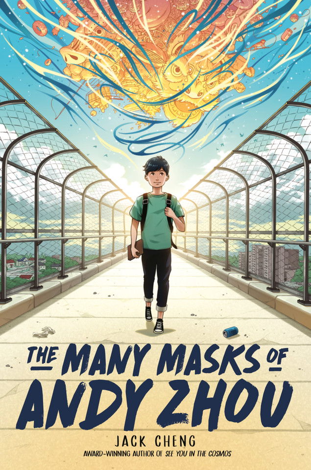 The Many Masks of Andy Zhou book cover by Jack Cheng
