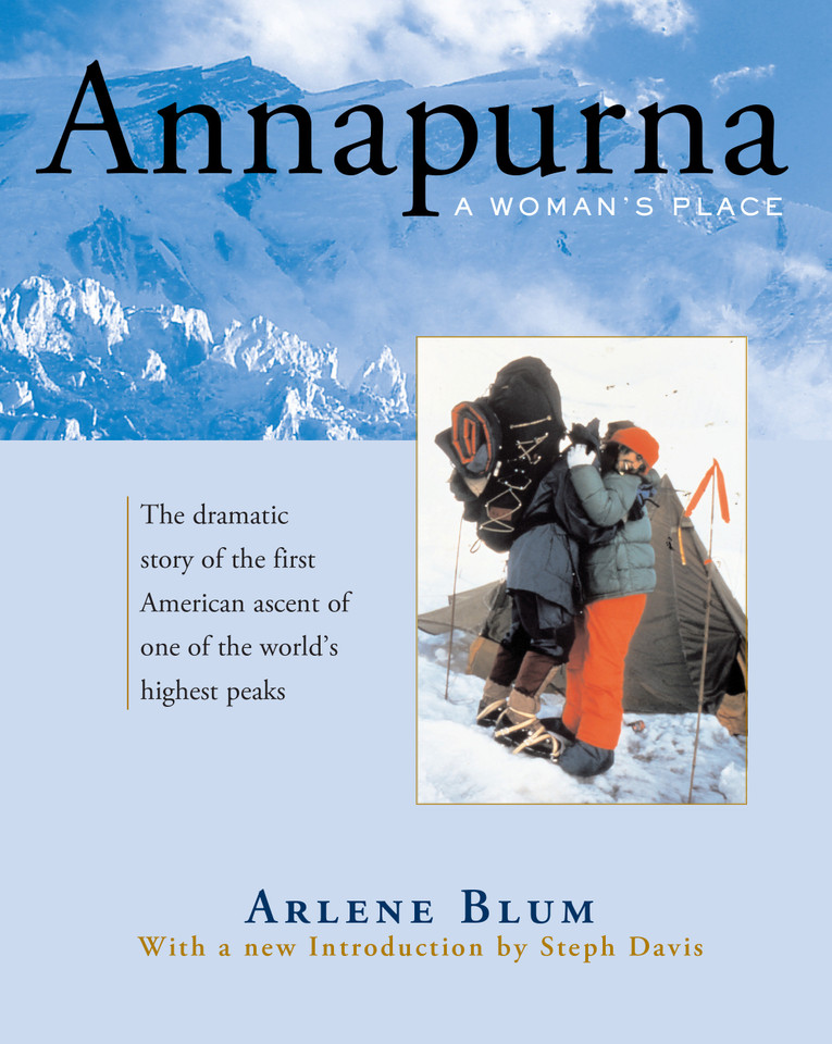 Annapurna: A Woman's Place book cover by Arlene Blum