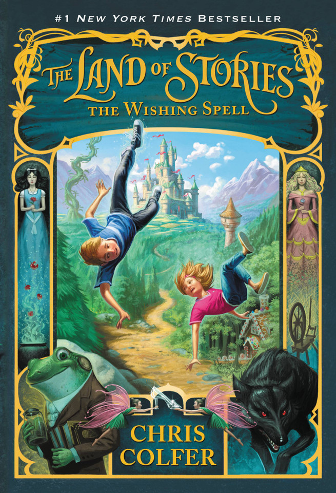 The Land of Stories: The Wishing Spell (The Land of Stories #1) book cover by Chris Colfer