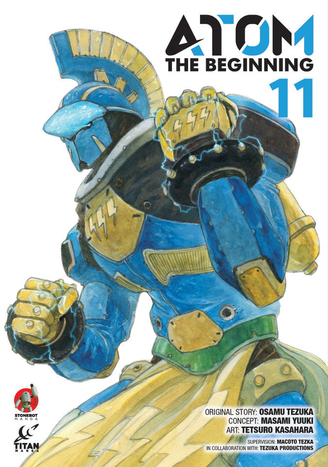 ATOM: The Beginning Vol.11 (ATOM THE BEGINNING) book cover by Osamu Tezuka