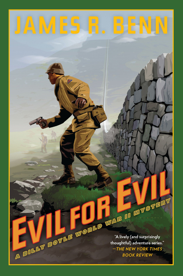 Evil for Evil (A Billy Boyle WWII Mystery) book cover by James R. Benn