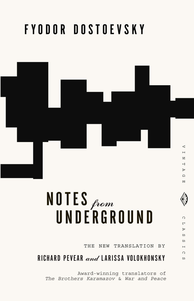 Notes from Underground (Vintage Classics) book cover by Fyodor Dostoevsky