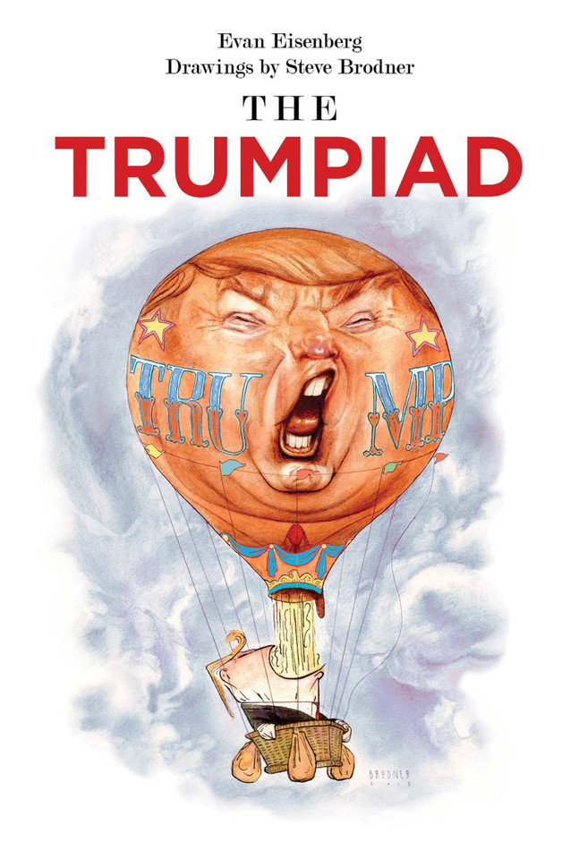 The Trumpiad book cover by Evan Eisenberg