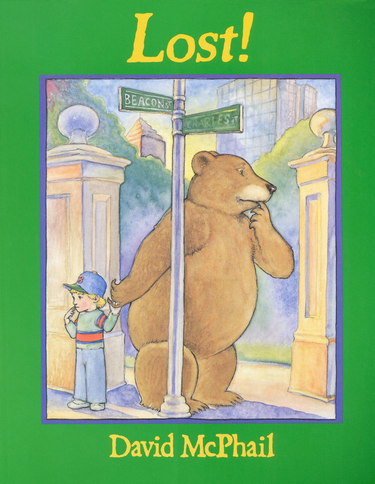 Lost! book cover by David McPhail