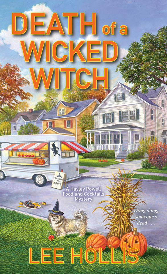 Death of a Wicked Witch (Hayley Powell Mystery) book cover by Lee Hollis