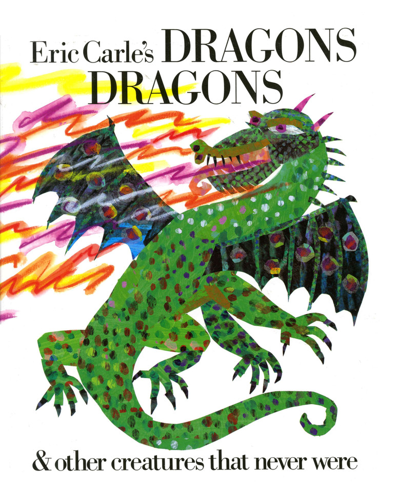 Eric Carle's Dragons, Dragons book cover by Eric Carle